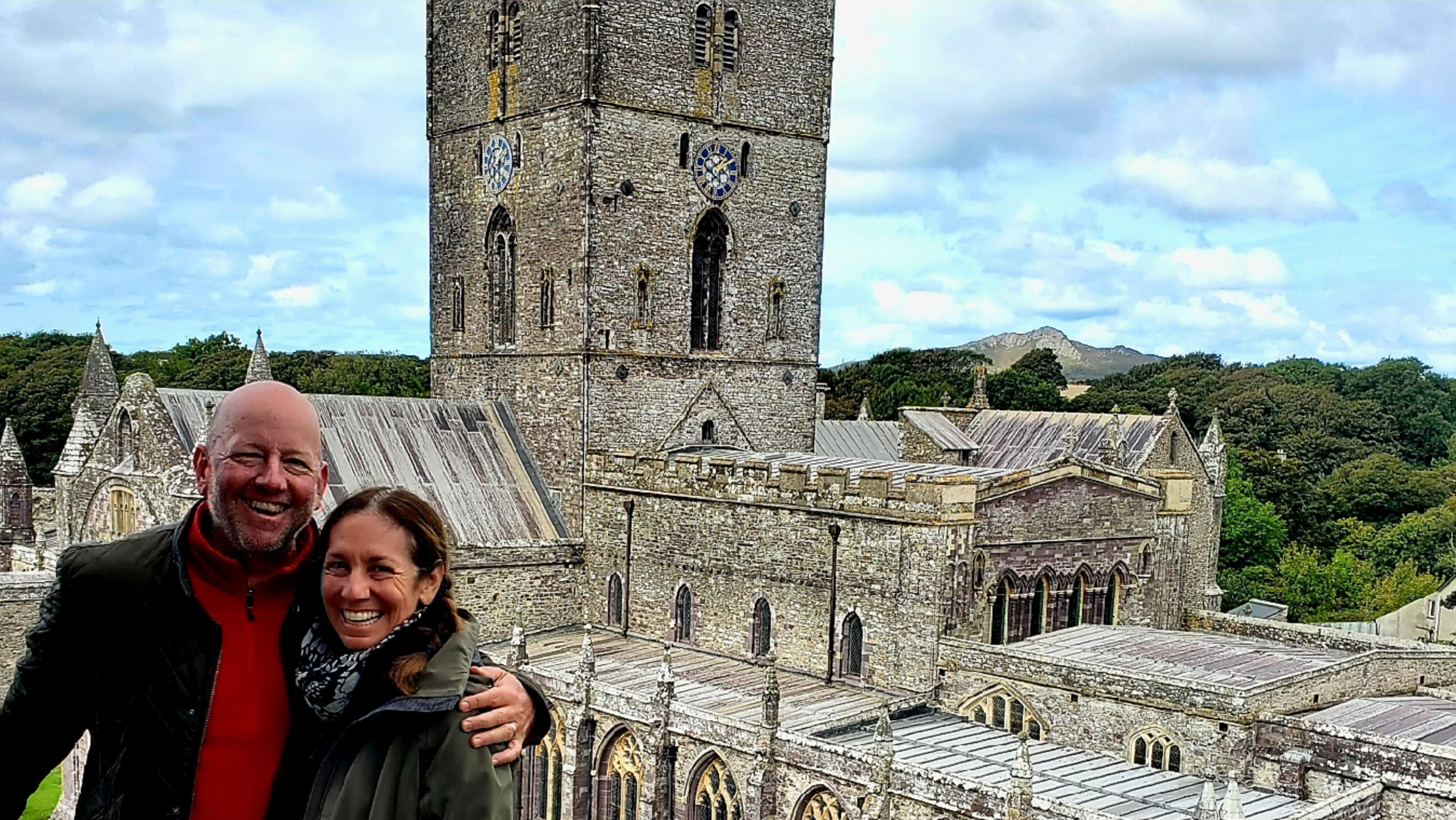 First Simple Selfie at St. David's, Wales.